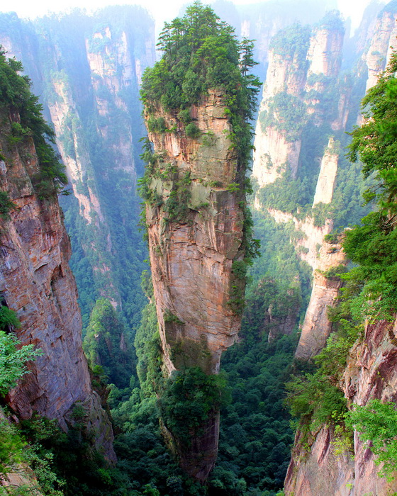 15. Tianzi Mountains (China)