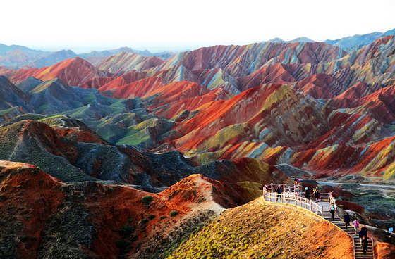 19. Zhangye Danxia Landform (China)