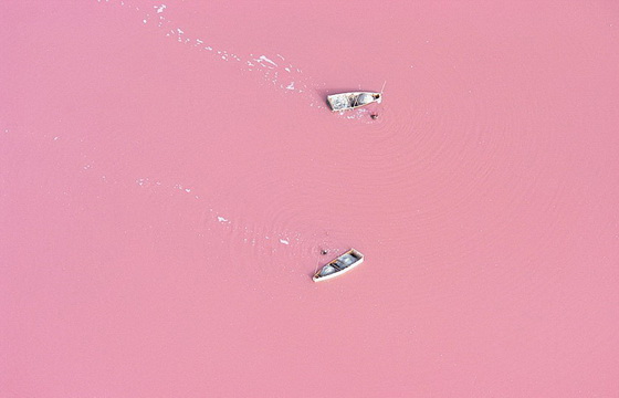 7. Lake Retba (Sengal)