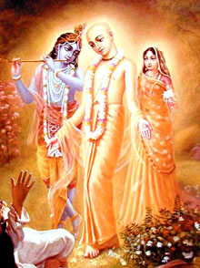 Chaitanya-Mahaprabhu-as-Radha-Krishna