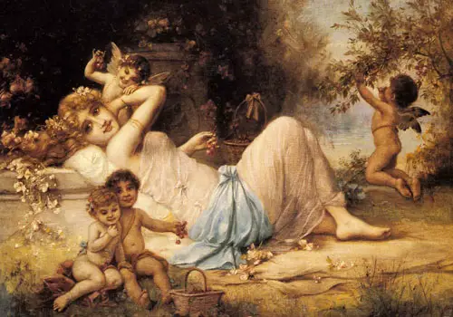 Venus-and-her-Attendants