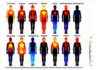 Nevjerojatna mapa: Evo kako naša tijela “svijetle” pod različitim emocijama!