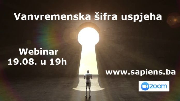 Webinar Vanvremenska šifra uspjeha