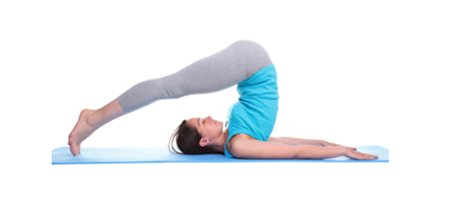 halasana yoga limfa 3