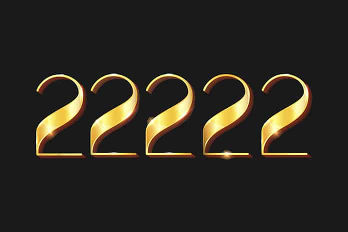 2022 Happy New Year greeting card gold and black background. Black New Year banner. Cover of business diary for 2022 with wishes. Brochure design template, card, banner
