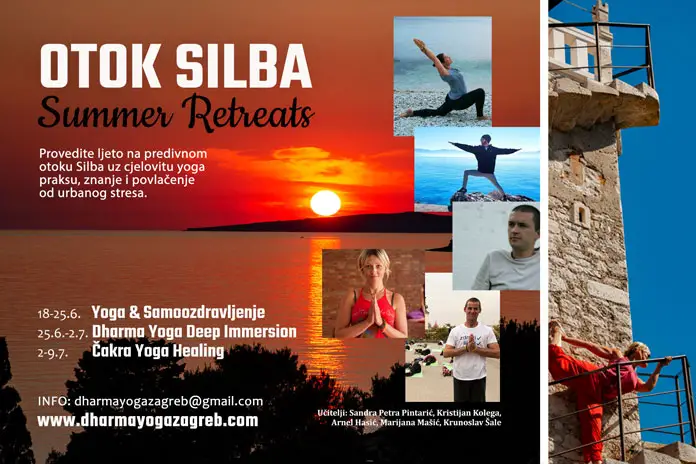 7 Ljetni Retreat na otoku Silba Dharma Yoga Zagreb Island of Silba 2022
