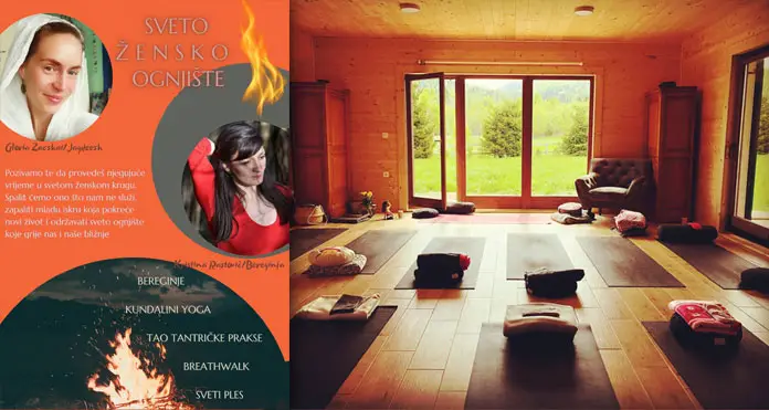 Sveto zensko ognjiste yoga retreat