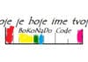 Koje je boje tvoje ime? – BoKoNaDo code