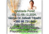 Vaidya Dr. Adwait Tripathi – Ayurveda ponovo u Poreču od 05.12. do 08.12.2024.