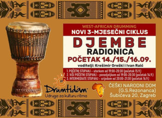 Djembe tečaj – Novi 3-mjesečni ciklus u Zagrebu
