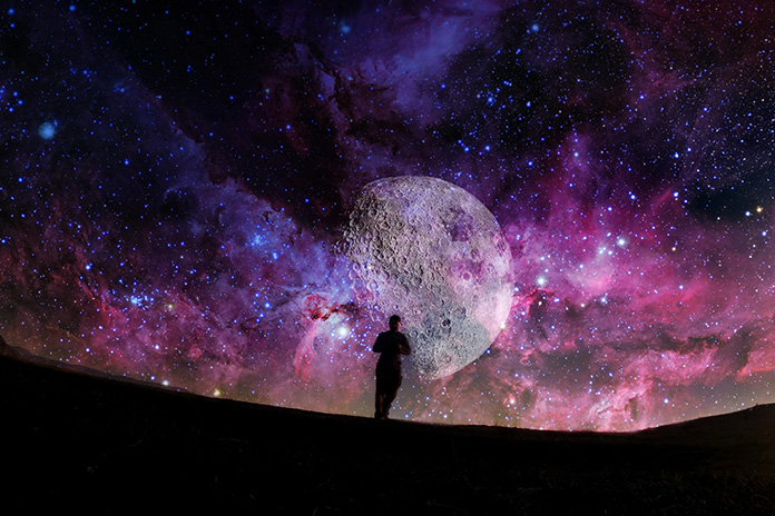 fantasy wide angle background