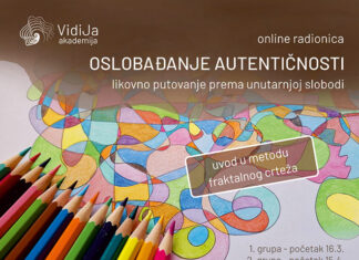 Crtanjem fraktala do osobne promjene – uvodna radionica i upis u školu / online