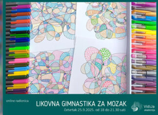 Likovna gimnastika za mozak – pokrenite ruku, uključite mozak i ispunite dušu!