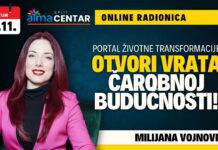 11.11. Online radionica – Milijana Vojnović Portal životne transformacije: Otvori vrata čarobnoj budućnosti!