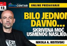 02.12. Online predavanje – Nikola A. Ristevski: “BILO JEDNOM DAVNO… Skrivena moć usmenog nasljeđa”
