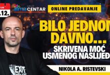 02.12. Online predavanje – Nikola A. Ristevski: “BILO JEDNOM DAVNO… Skrivena moć usmenog naslijeđa”