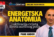 16.1. Atma online radionica – Pane Andov: “Energetska anatomija i aktivacija cvijeta života auričnog polja”