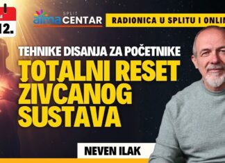 20.12. Radionica u Atma centru Split i online – Neven Ilak: “Tehnike disanja za početnike: Totalni reset živčanog sustava”