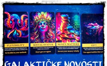 Galaktičke novosti: Intuitivni tarot i orakul za 2026. – Povratak otpisanih, nova misija i lančana reakcija