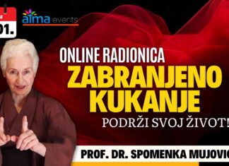 26.1. Atma online radionica – Prof. dr. Spomenka Mujović: Zabranjeno kukanje – Podrži svoj život