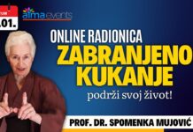 26.1. Atma online radionica – Prof. dr. Spomenka Mujović: Zabranjeno kukanje – Nauči podržati svoj život!