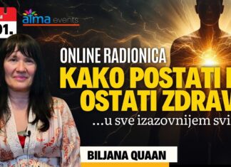 17.1. Atma online radionica – Biljana Quaan: Kako postati i ostati zdrav u sve izazovnijem svijetu