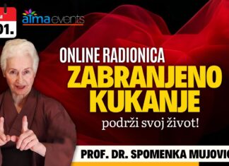 26.1. Atma online radionica – Prof. dr. Spomenka Mujović: Zabranjeno kukanje – Nauči podržati svoj život!