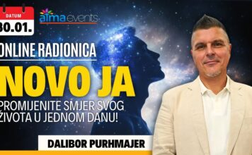 30.1. Atma online radionica – Dalibor Purhmajer: NOVO JA – Promijenite smjer svog života u jednom danu!