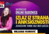 13.2. Online radionica – Milijana Vojnović: Izlaz iz straha i anksioznosti – Jednostavne tehnike koje brzo djeluju | Masterclass