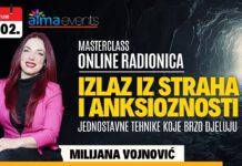 13.2. Online radionica – Milijana Vojnović: Izlaz iz straha i anksioznosti – Jednostavne tehnike koje brzo djeluju | Masterclass