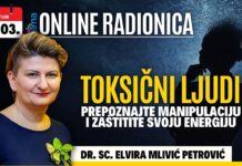 13.3. Atma online radionica – Dr. sc. Elvira Mlivić Petrović: Toksični ljudi – Prepoznajte manipulaciju i zaštitite svoju energiju