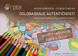 Crtanjem fraktala do osobne promjene – uvodna radionica i upis u školu fraktalnog crteža