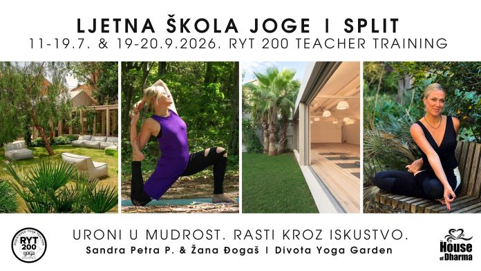 ljetna škola joge Split 2026 FB cover