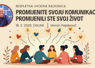 18.3. Besplatna uvodna radionica – Promijenite svoju komunikaciju, promijenili ste svoj život