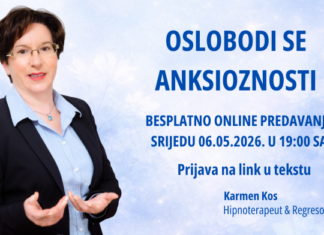 OSLOBODI SE ANKSIOZNOSTI – Online predavanje