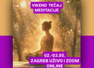 Vikend tečaj meditacije s Marinom 02.-03.05.2026.