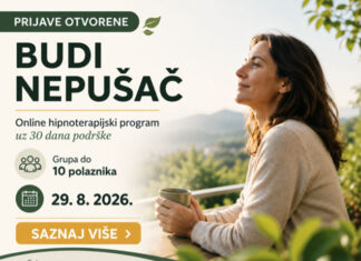 Upisi u grupni program Budi nepušač – nova grupa kreće 29.08.2026.