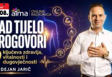 Online radionica | Dr. Dejan Jarič: KAD TIJELO PROGOVORI – 9 ključeva zdravlja, vitalnosti i dugovječnosti