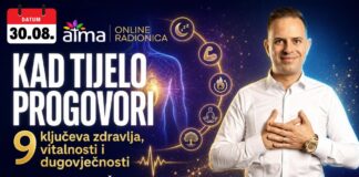 Online radionica | Dr. Dejan Jarič: KAD TIJELO PROGOVORI – 9 ključeva zdravlja, vitalnosti i dugovječnosti