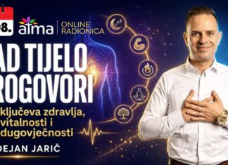 Online radionica | Dr. Dejan Jarič: KAD TIJELO PROGOVORI – 9 ključeva zdravlja, vitalnosti i dugovječnosti