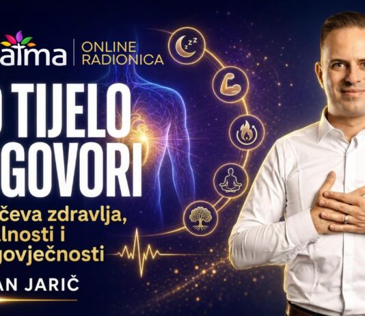 Online radionica | Dr. Dejan Jarič: KAD TIJELO PROGOVORI – 9 ključeva zdravlja, vitalnosti i dugovječnosti