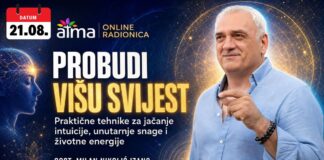 Online radionica | Milan Nikolić Izano: PROBUDI VIŠU SVIJEST – Praktične tehnike za jačanje intuicije, unutarnje snage i životne energije