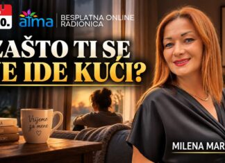 Besplatna online radionica za žene | Milena Marović: ZAŠTO TI SE NE IDE KUĆI?
