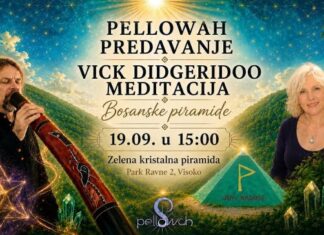 Pellowah i didgeridoo u Zelenoj kristalnoj piramidi: Spoj zvuka, energije i meditacije u Parku Ravne 2