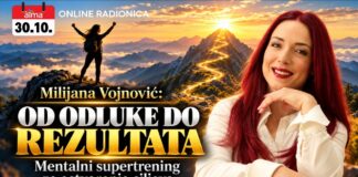 Milijana Vojnović: OD ODLUKE DO REZULTATA – Mentalni supertrening za ostvarenje ciljeva